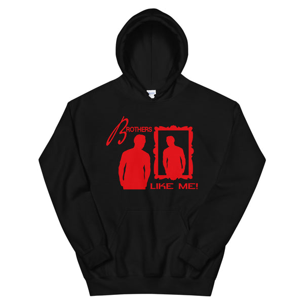 Brothers Like Me Red Logo Men’s Hoodie