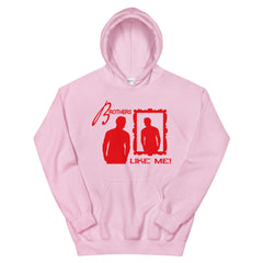 Brothers Like Me Red Logo Men’s Hoodie