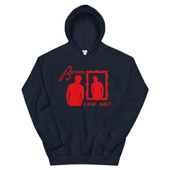 Brothers Like Me Red Logo Men’s Hoodie