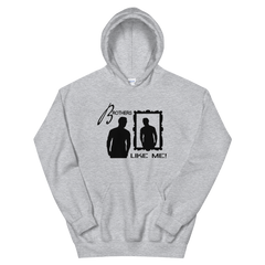 Brothers Like Me Black Logo Hoodie