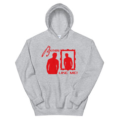 Brothers Like Me Red Logo Men’s Hoodie