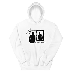Brothers Like Me Black Logo Hoodie