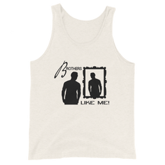 Brothers Like Me Black Logo Tank Top