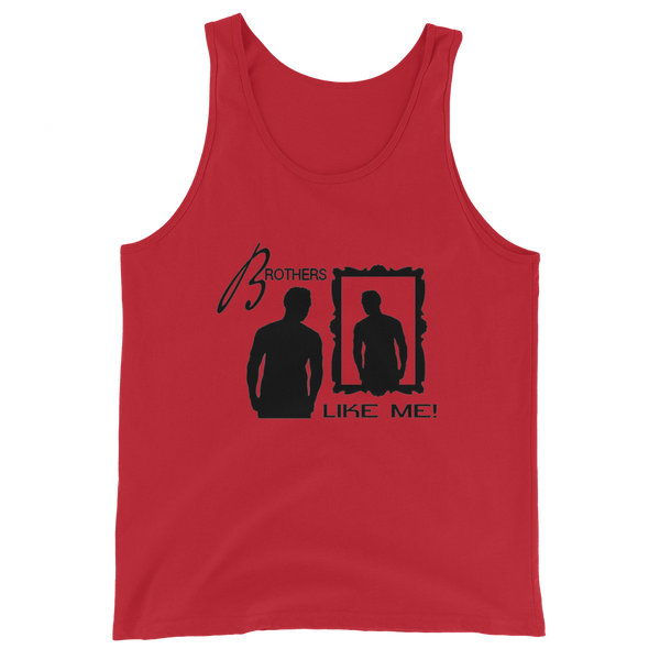 Brothers Like Me Black Logo Tank Top