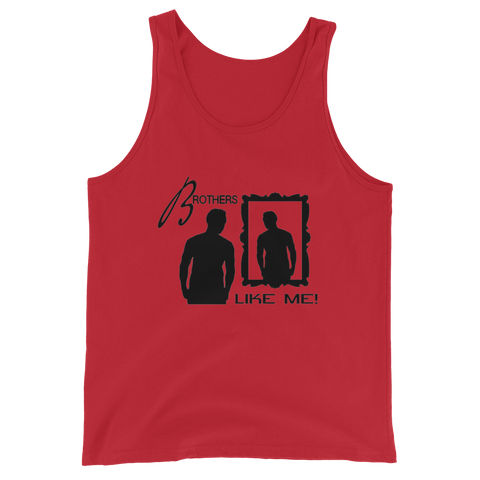 Brothers Like Me Black Logo Tank Top