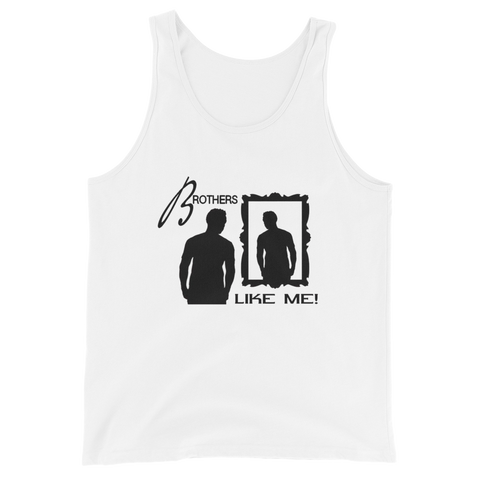 Brothers Like Me Black Logo Tank Top