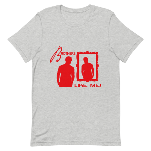 Brothers Like Me Men’s Short-Sleeve Red Logo T-Shirt