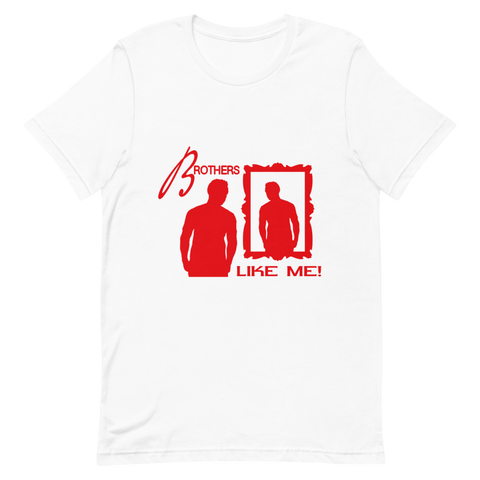 Brothers Like Me Men’s Short-Sleeve Red Logo T-Shirt