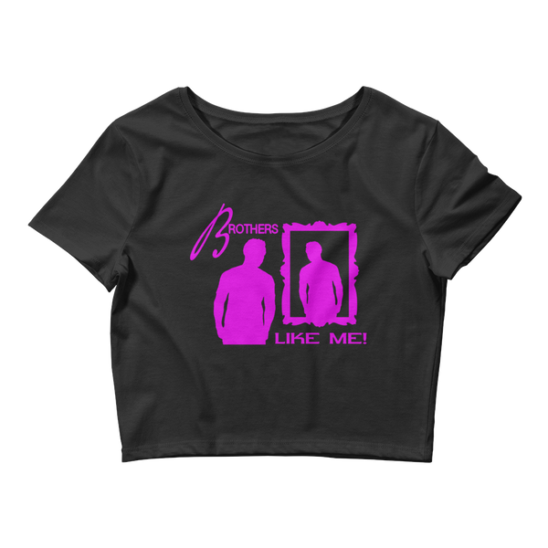 Brothers Like Me Women’s Crop Tee
