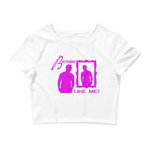 Brothers Like Me Women’s Crop Tee