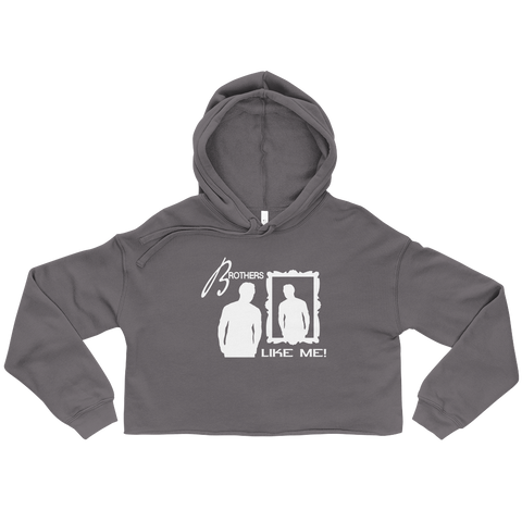 Brothers Like Me Women’s Crop Hoodie