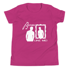 Brothers Like Me Kids Short Sleeve T-Shirt