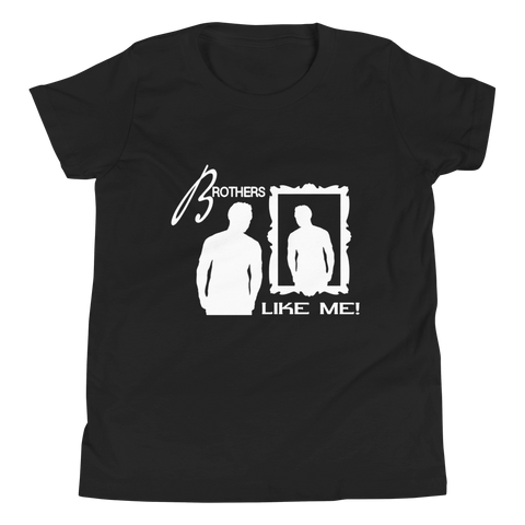 Brothers Like Me Kids Short Sleeve T-Shirt
