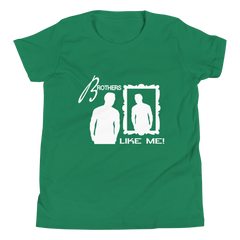 Brothers Like Me Kids Short Sleeve T-Shirt