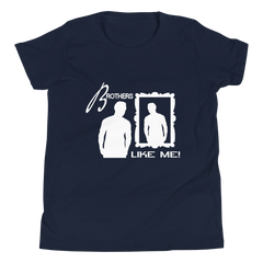 Brothers Like Me Kids Short Sleeve T-Shirt