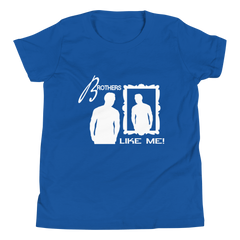 Brothers Like Me Kids Short Sleeve T-Shirt